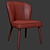 Elegant Minotti Aston Lounge Chairs 3D model small image 3