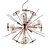 Viokef Eric Chandelier - 4155100 3D model small image 2
