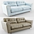 Arden Sofa: Stylish, Comfortable, and Durable 3D model small image 1