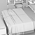 Laura Ashley Dove Gray Bedroom Set 3D model small image 3