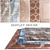 Dovlet House Silk & Wool Carpets (Set of 5) - Part 237 3D model small image 1