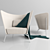 Modern Nordic Design Aura Chair 3D model small image 2