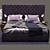 Luxury August Bed by Marelli 3D model small image 2