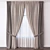 Elegant Drapery for Any Room 3D model small image 1