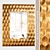 Hex Brass Mirror • Modern Wall Decor 3D model small image 1