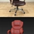 Modern Ergonomic Office Chair 3D model small image 3