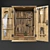 Carpenter's Cabinet: Complete Tool Set 3D model small image 1