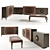 Modern Braun Franco Furniture Set 3D model small image 1