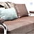 Vintage Carpe Diem Sofa: Busnelli  3D model small image 2