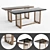 Sleek Modern Table 3D model small image 1