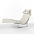 Elegant PK24 Chaise Lounge: Modern Comfort & Style 3D model small image 2