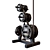 Powerful Weight Rack for Efficient Workouts 3D model small image 2
