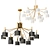 Contemporary Multi-Headed Chandelier 3D model small image 1