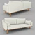 Versatile Modular Sofa - Comfortable & Stylish 3D model small image 2