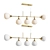 Erich Maytoni Chandelier: Modern Brass Suspension Light 3D model small image 1