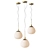 Erich Maytoni Modern Brass Suspension 3D model small image 1