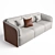 Besana Colette Sofa - Italian Elegance at its Finest 3D model small image 1