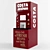 Costa Express 3D Self-Service Machine 3D model small image 1