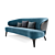 Elegant Minotti Aston Sofa & Chair Set 3D model small image 2