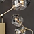 Srumpled Glass Wall Lamp - Sleek and Stylish 3D model small image 2