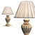 Elegant Illumination: Classic Table Lamp 3D model small image 1