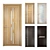 Classic Elegance PVC Interior Doors 3D model small image 1