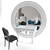 Modern White Dressing Table 3D model small image 1