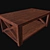 Sleek Low Poly Coffee Table 3D model small image 3