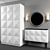 Customizable Hallway Furniture Set 3D model small image 2