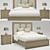 Romantically Modern Hooker Bed 3D model small image 1