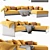 Modern Comfort: Linteloo Highlight Sofa 3D model small image 3