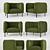 Elegant Eadie Armchair: Comfort Redefined 3D model small image 1