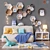 IKEA Furniture Set with Toys & Decor 3D model small image 1