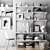 IKEA Algot Storage System 3D model small image 1