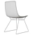 Amelie Basic Chair: Feminine Elegance 3D model small image 3