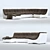 Modular Montrell Sofa: Versatile Design, Customizable Colors 3D model small image 1