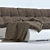 Modular Montrell Sofa: Versatile Design, Customizable Colors 3D model small image 3