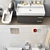 Strada Collection: Sleek and Stylish Sanitaryware 3D model small image 3