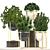Luxury Interior Plant Collection 3D model small image 1