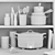 All-Clad Essentials Cookware Set 3D model small image 3