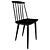 HAY J77 Chair: Stylish Comfort & Stability 3D model small image 2