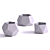 Title: Artisan Concrete Pots 3D model small image 1