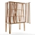 Ethereal Mikado Sideboard: Exotic, Exquisite, Functional 3D model small image 2