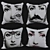 Lina Cavalieri Decorative Pillow 3D model small image 1