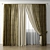 Elegant Drapes for Perfect Ambiance 3D model small image 1