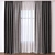 Title: Elegant Window Drapes 3D model small image 1