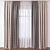 Elegance Sheer Curtain 3D model small image 1