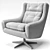 Modern Club Chair: V-Ray Rendered 3D Model 3D model small image 3
