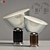 Flos Taccia Table Lamp: Modern Elegance, Timeless Design 3D model small image 2