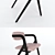 Sleek Keyko Seating: Comfort Meets Style 3D model small image 2